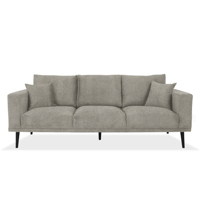 Calvin 3 Seater Sofa (Silver)